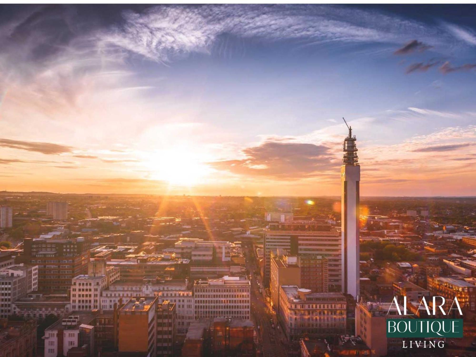 Luxury 3 Floor Townhouse Birmingham - Alara Boutique Living Exterior foto